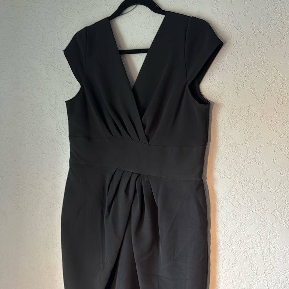 NWT Closet London by ASOS Black Sleeveless Dress | Midi | Size 12 | Work/Formal